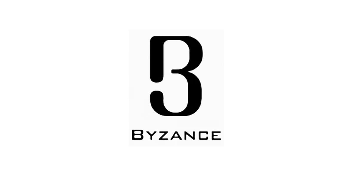 لوگوی کامل برند Byzance