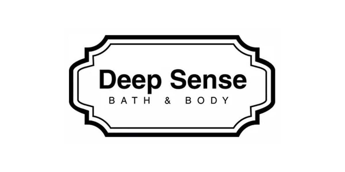 لوگوی کامل برند Deep Sense
