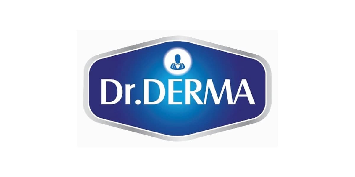لوگوی کامل برند DR. DERMA
