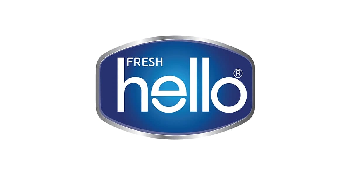 لوگوی کامل برند hello fresh