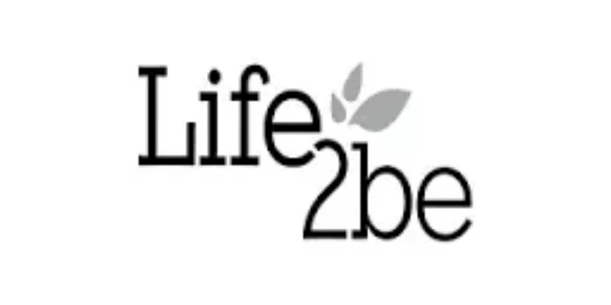 لوگوی کامل برند life2be
