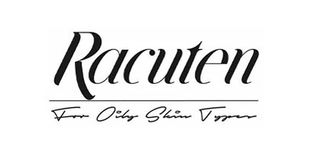 لوگوی کامل برند Racuten