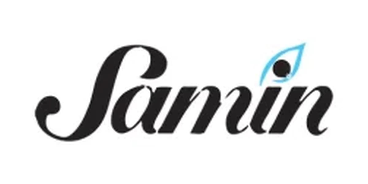لوگوی کامل برند Samin