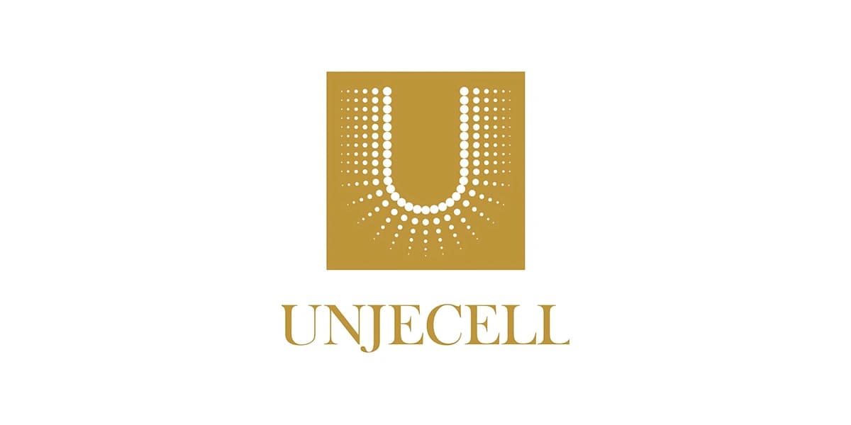 لوگوی کامل برند Unjecell