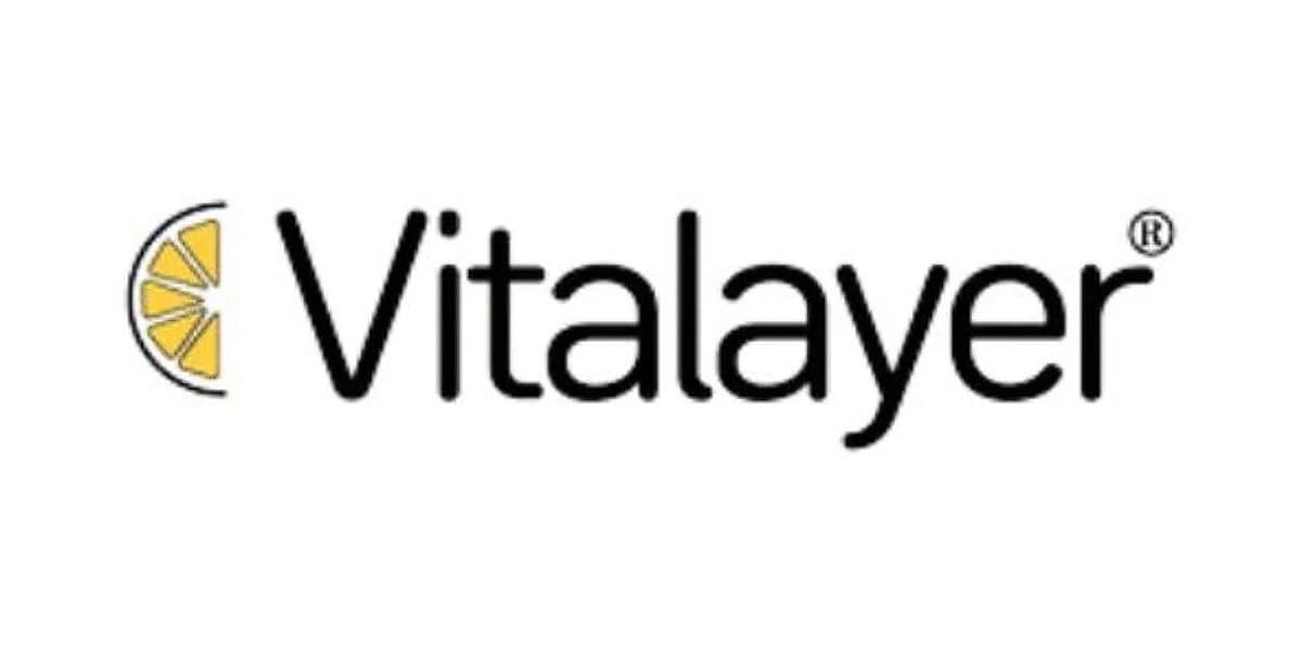 لوگوی کامل برند Vitalayer