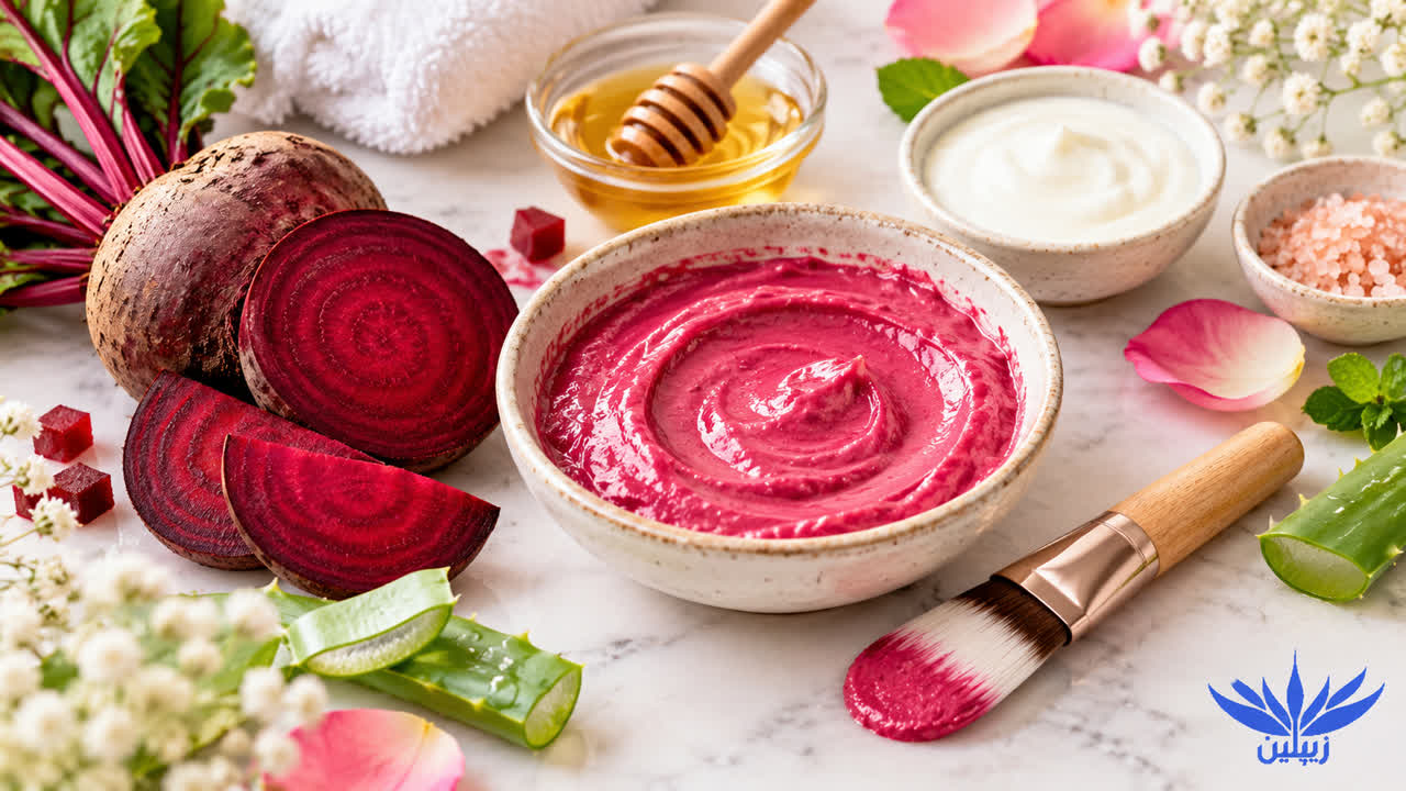 ۸ ماسک صورت با چغندر برای انواع پوست | روش تهیه و فواید