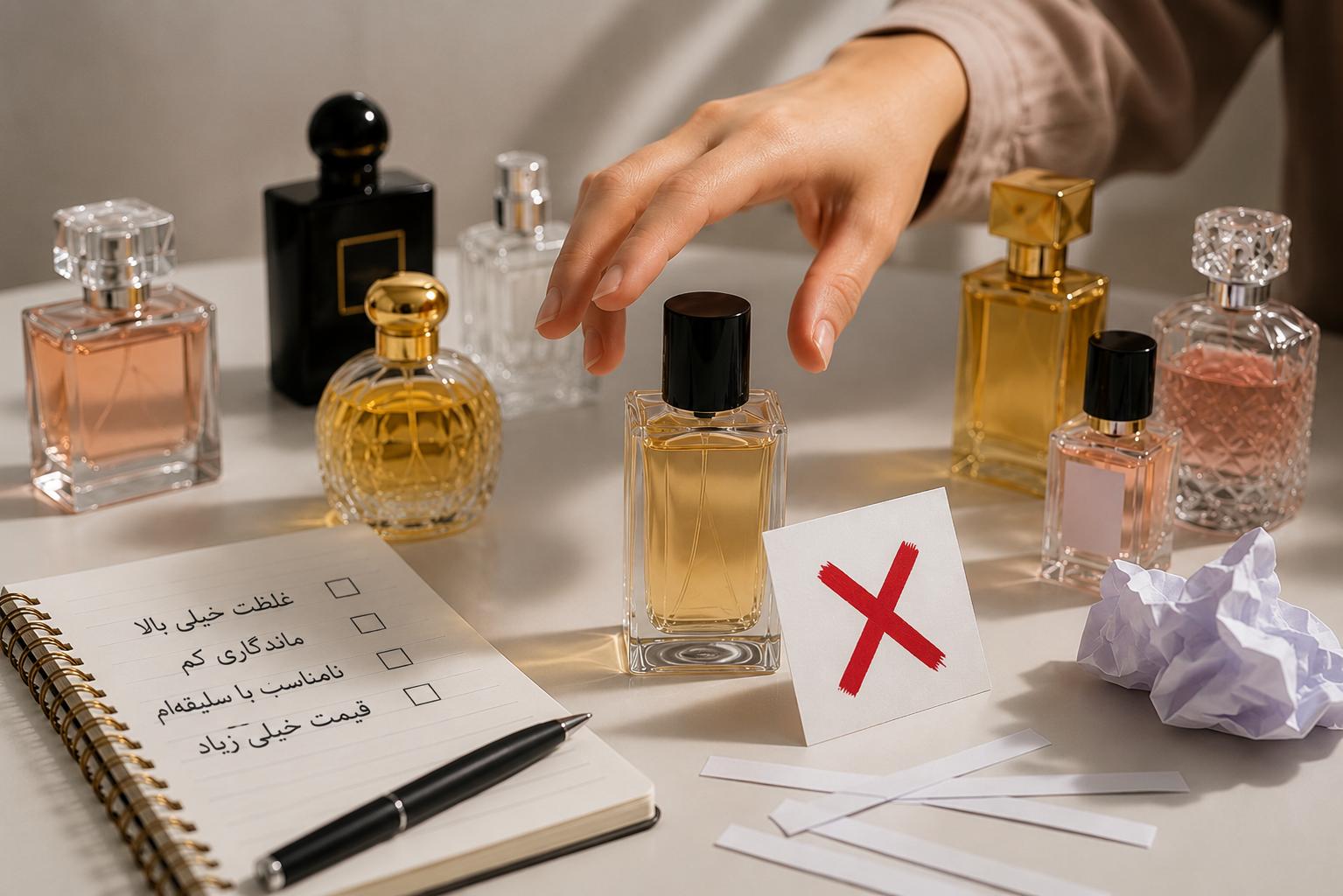 اشتباهات رایج هنگام خرید عطر
