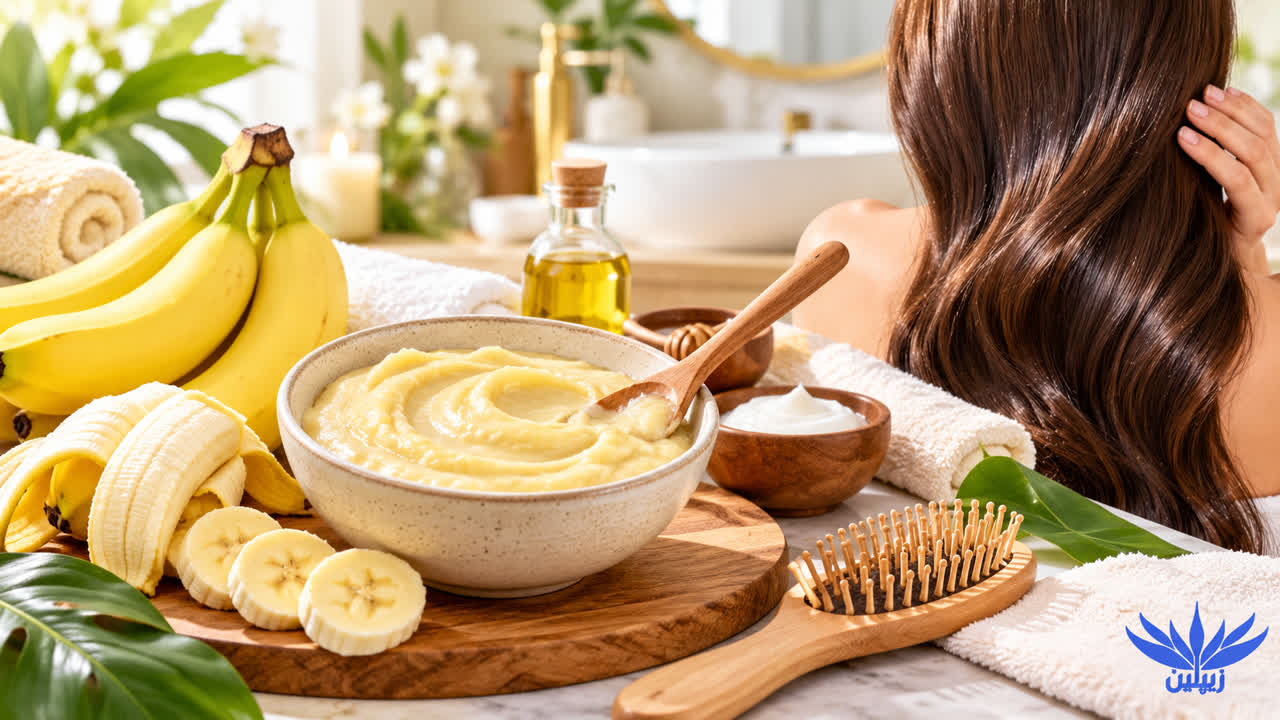 ماسک مو با موز | 8 روش تهیه ماسک موز برای سلامت و زیبایی مو