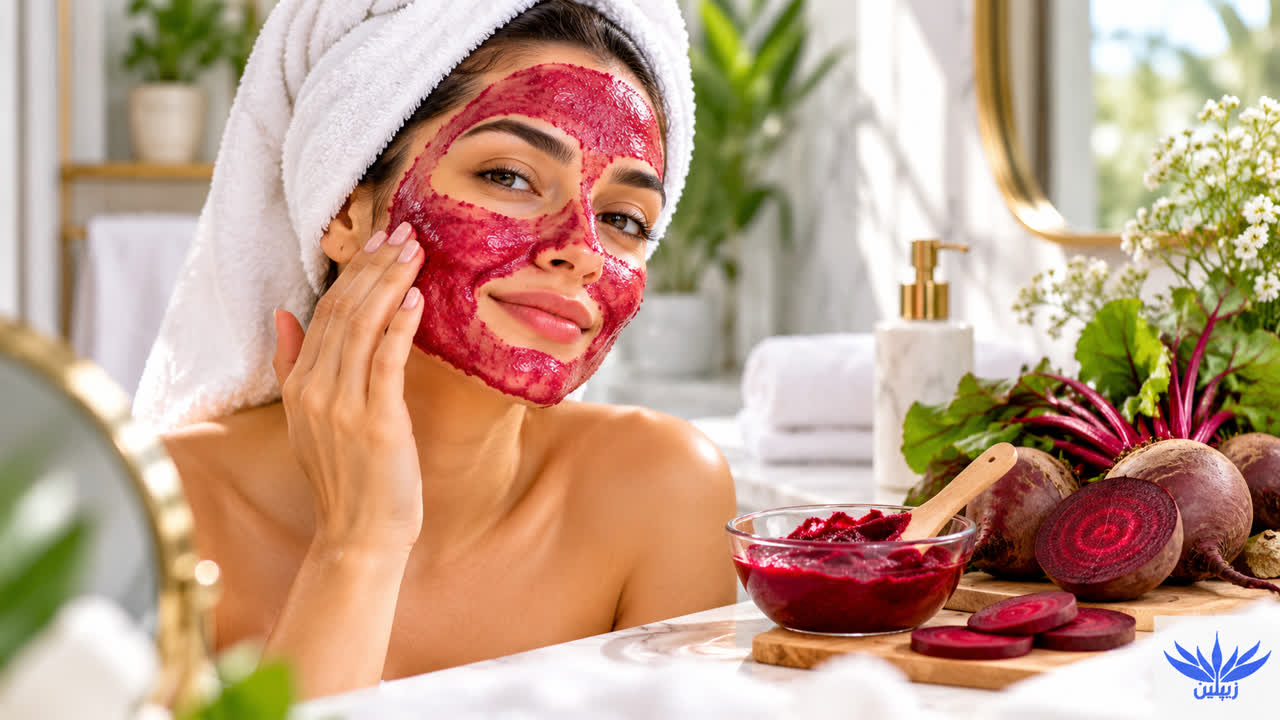 ۸ ماسک صورت با چغندر برای انواع پوست | روش تهیه و فواید