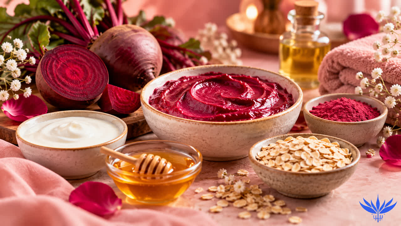 ۸ ماسک صورت با چغندر برای انواع پوست | روش تهیه و فواید