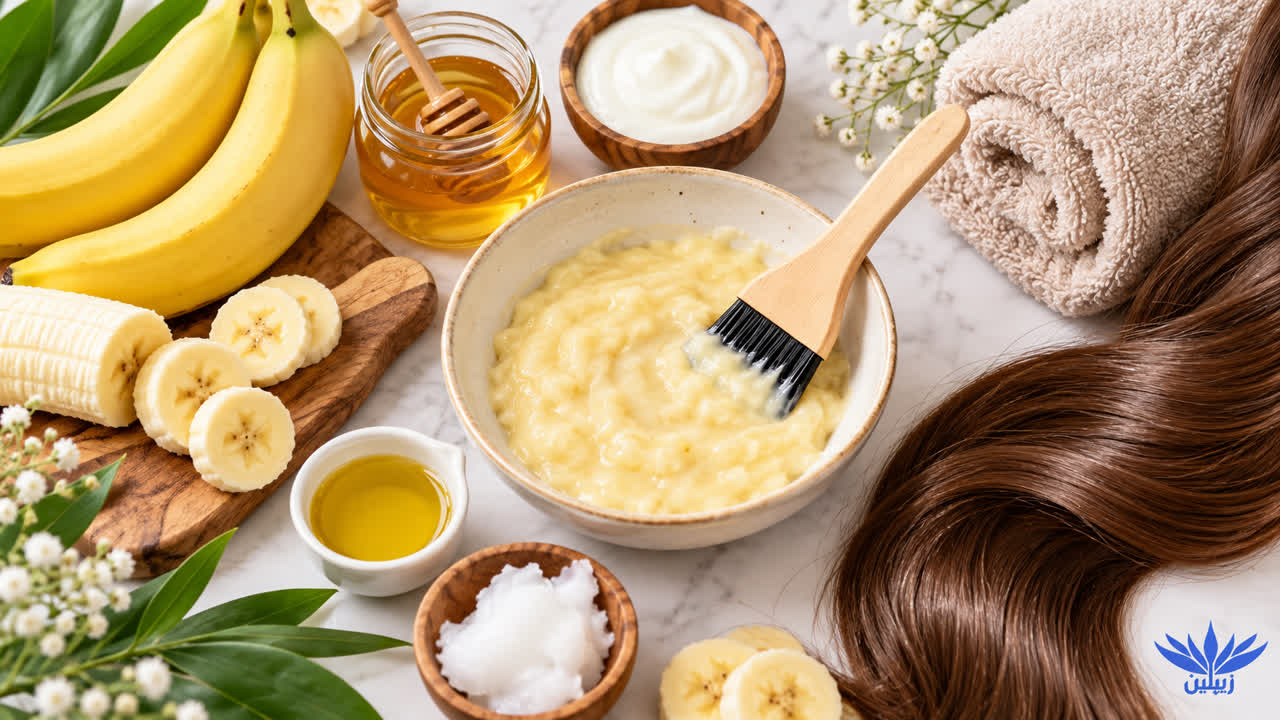 ماسک مو با موز | 8 روش تهیه ماسک موز برای سلامت و زیبایی مو