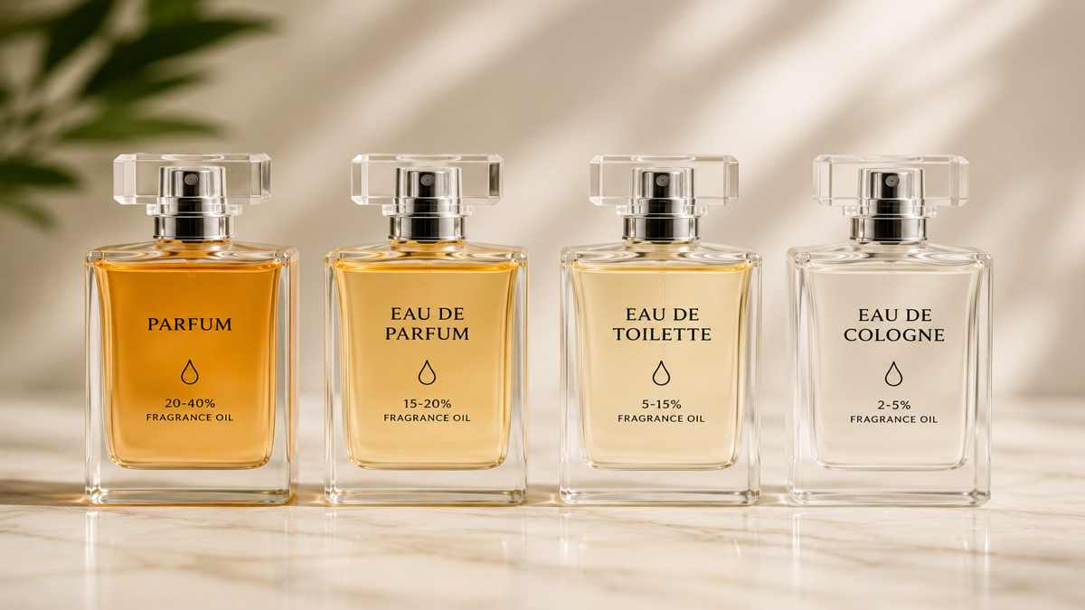 تفاوت انواع عطر پرفیوم، ادوپرفیوم، ادوتویلت و ادکلن چیست؟