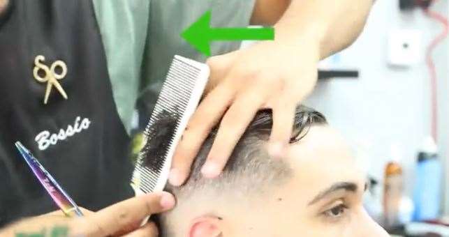 تصویر 17کوتاه کردن موی مردان
