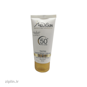 کرم ضد آفتاب SPF50 رنگی مدیسان
