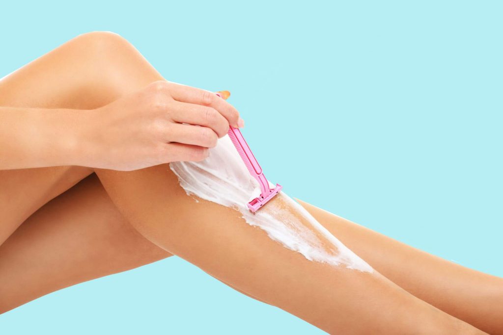 leg shaving