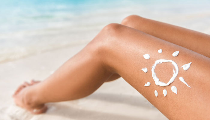 حمام آفتاب برای برنزه کردن پوست