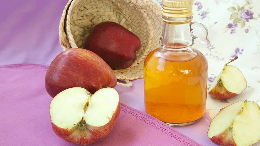 سرکه سیب مو