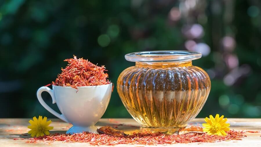 خواص روغن گلرنگ