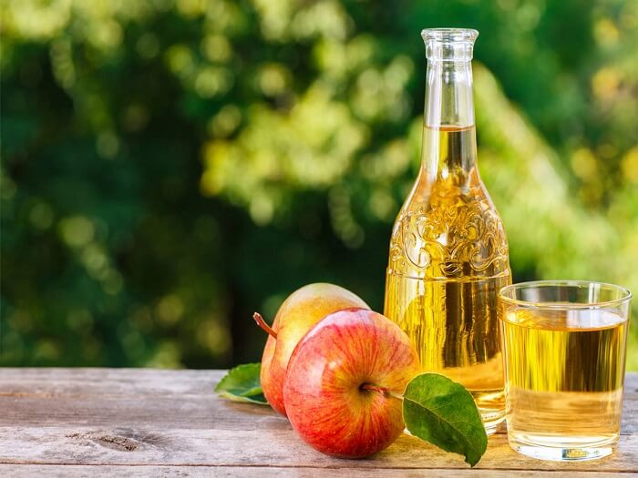 درمان دانه های فوردایس با سرکه سیب