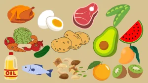 رژیم غذایی برای پوست خشک